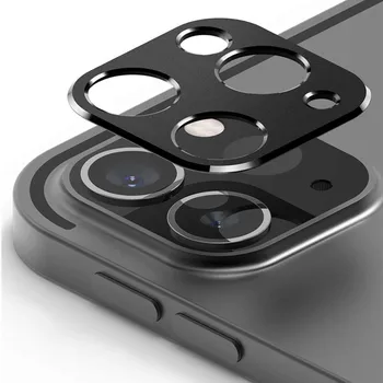 Moldura de alumínio da Câmera do Tablet da Lente Anel Protetor de Tela para o IPad da Apple Pro 11 12.9 Polegadas 2021 2020 bloco I IPadpro Filme Cobertura de Casos
