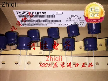 5pcs/10pcs novo Original 1800UF 25V Japão M febre do ouro palavra de áudio capacitor de filtro 25V1800UF 18*15 FK