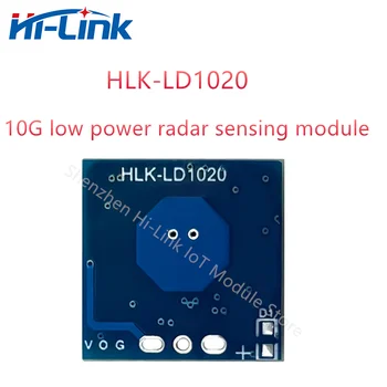 Frete grátis HLK-LD1020 Radar de Indução Módulo Com Largura de Feixe de 10G de Baixa Potência Micro Movimento Inteligente de Detecção do Sensor