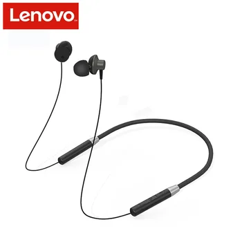 Original Lenovo HE05 Bluetooth 5.0 Fone de ouvido sem Fio Magnético Decote Esportes Executando o Fone de ouvido Tampão Impermeável de Cancelamento de Ruído