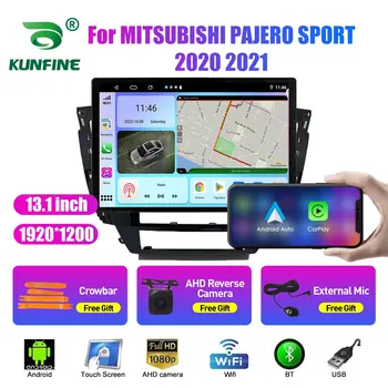 13.1 polegadas Rádio do Carro Para MITSUBISHI PAJERO 2020 2021 Carro DVD GPS de Navegação Estéreo Carplay 2 Din Central Multimídia Android Auto
