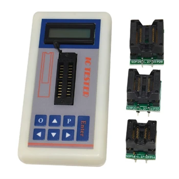 1Set Profissional Circuito Integrado On-line de Manutenção de LED Digital Transistor Chips IC Testador de IC Testador (B)