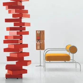 O Design de uma Relaxante Sala de estar Cadeiras Preguiçosas Sofá Moderno e Minimalista, Sala de estar, Cadeiras de Salão Cadeiras Mobiliário de Varanda WZ50KT