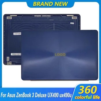 Original Top Case Voltar Para Asus ZenBook 3 Deluxe UX490 ux490u UX490UA Laptop de Tela LCD Tampa Traseira Tampa Superior, Caso Um Shell de 14,0