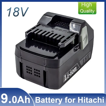 Bateria 18V 9.0 Ah Recarregável para Hitachi 18V Bateria as Baterias de Substituição para Hitachi Power Tools BSL1840 DSL18DSAL BSL1815X