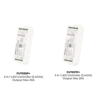2.4 G Miboxer DC12V-36V FUT035P Dual Branco FUT036P Único ColorFUT037P RGB FUT038P RGBW FUT039P RGB+CCT LED Controlador PWM MAX20A
