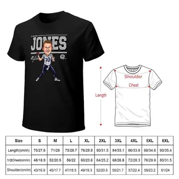 Mac Jones cartoon T-Shirt engraçada t-shirts personalizadas t-shirts personalizadas t-shirt estética roupas dos Homens t-shirt de algodão