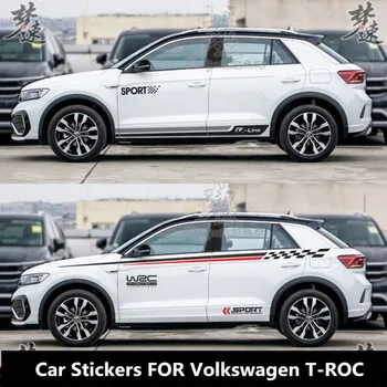 Adesivos de carros da Volkswagen T-ROC Decoração Exterior modificado esportes, moda car acessórios filme