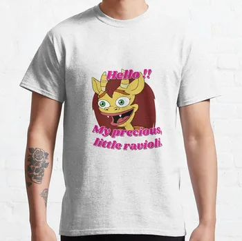 Connie - Olá meu pequeno precioso ravioli T-Shirt simples t-shirt engraçada t-shirts para os homens nova edição de t-shirt