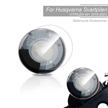 Para Husqvarna SVARTPILEN 401 2019-2023 Motocicleta cluster de zero a proteção de tela de cinema riscar a película da proteção do painel