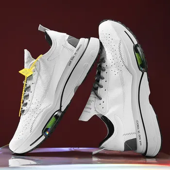 Novo Fresco Jogging Sapatos Para Casais Marca de Luxo Executar Desporto, Sapatos de Homem de Almofada de Ar de Esportes e Lazer Designer de sapatos Sapato de Formação