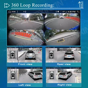 6GB+128GB Para Buick Regal 2009-2013 Rádio do Carro 360 HD Surround Automático da Câmera com Visualização Multimídia para Carro Player Rádio Estéreo GPS Navigtion