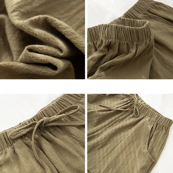 Roupa de cama em algodão Shorts Mulheres de Verão Cintura Alta Casual Solta Esportes Curto Moda feminina Casa de Praia de Streetwear Conforto Calças Curtas
