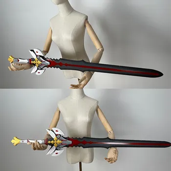 2021 Jogo Quente Genshin Impacto do Projeto Venti Keqing Klee Mona Cosplay Adereços de PVC Espada de Natal Acessórios do Traje de Anime Réplica Mostra