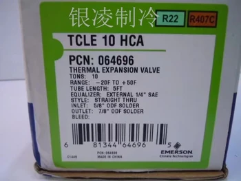 Emerson TCLE10/12HCA válvula de expansão de refrigeração central, ar condicionado frio de armazenamento freezer válvula de expansão térmica