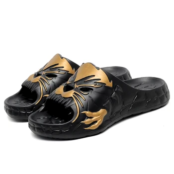 Nova Moda de sandálias Para Homens Interior de casa de Banho Anti-slip, de Secagem Rápida, resistente ao desgaste, Sandálias Macio E Confortável