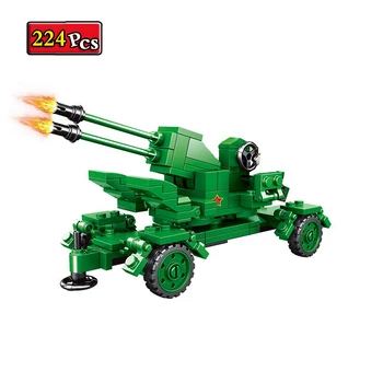 II Guerra mundial Tipo de Série 90 Armas de Artilharia Cena Acessórios Blocos de Construção Tijolos Brinquedos Presentes