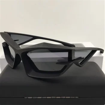 Y2K Tendência de Estilo para Homens e Mulheres de Óculos de sol 2023 Tecnologia do Futuro da Marca de Luxo de Design Mecânico Irregular UV400 Óculos
