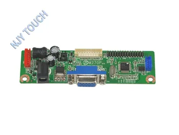 VGA LCD LED de Controlador de Placa de LVDS Monitor Kit Fácil de DIY Jogo e tomada de