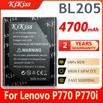 BL205 4700mAh de Alta Capacidade da Bateria Para Lenovo P770 P770i Telefone Móvel bateria de Li-ion Polímero Bateria Grande Poder