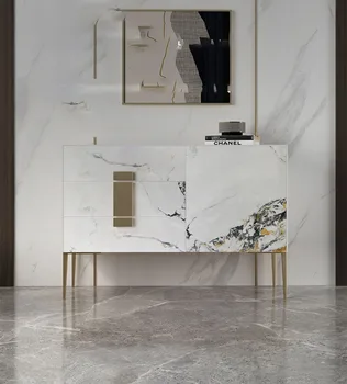 Luxuoso rock placa de sapateira Moderno, simples sala de armários Domésticos de jantar, armário de família Pequena parede integrado varanda armário