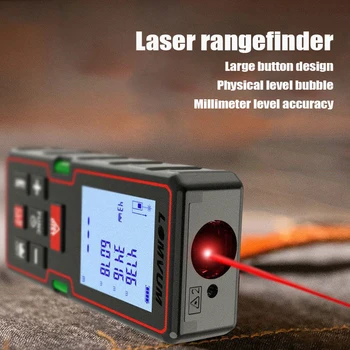 Hoto Nível Laser Rangefinder Promoções Distância Altura De Medição Eletrônica Ângulo De Medidor Digital De Construção Ferramenta De Pesquisa