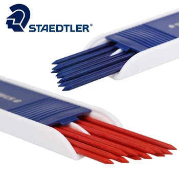 Staedlter Gráficos lapiseiras Levar Recargas de Azul ou Vermelho (1 Tubo, 12pcs) de 2mm Para Técnico da Escola de Design & materiais de Escritório