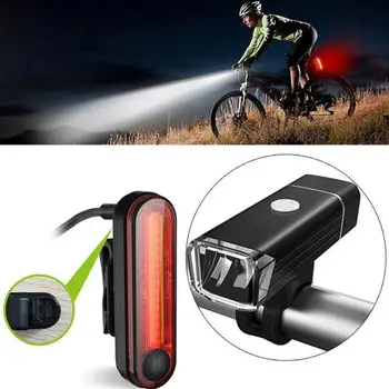 Bicicleta, Bicicleta, Bicicleta Recarregável USB Frontal, Farol, lanterna traseira de LED de Luz DIODO emissor de Luz