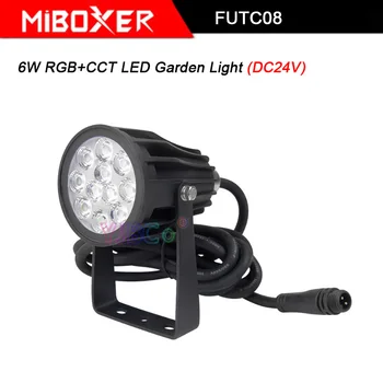 DC24V Miboxer FUTC08 6W RGB+CCT DIODO emissor de Luz do Jardim Impermeável IP66 Exterior led lâmpada de Iluminação de Jardim