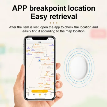 Mini GPS Tracker Localizador GPS Tracker do GPS do Carro Inteligente Para Airtags Inteligente Finder Localizador de Chave Filhos de Posicionamento Pet Tracker Tracker